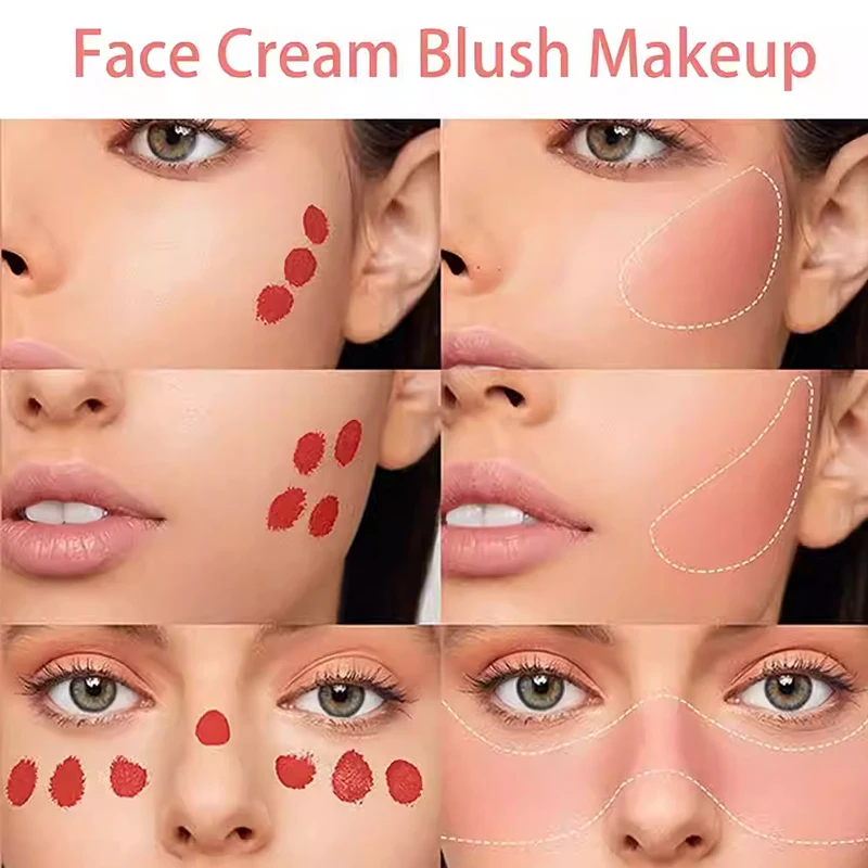 CT Liquid Blush Almofada Caneta Líquido Rouge PILLOW TALK It Contornos Mejora a tez pode ser usada na área dos olhos Bochechas Lábios