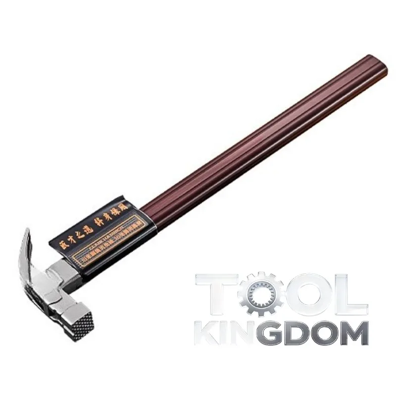 

1 шт. Новый столярный молоток-гвоздодёр, высокопрочный, с нескользящим магнитным слотом для гвоздей, интегрированный инструмент для подёргивания и ударов