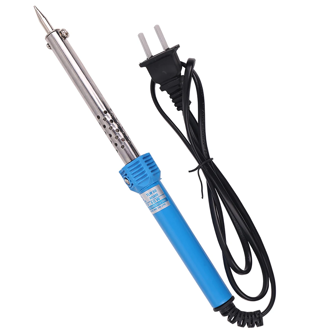 cz 220V 50W Pencil Welding Tip Electric Soldering Iron Heating Tool Hot solder Heat Repair Tools with Anti-scald Handle