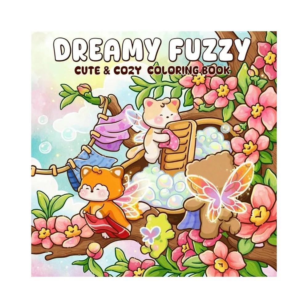 

Милая мультяшная книжка-раскраска для снятия стресса, обучающая картина в мягкой обложке, подарочная книга-каракули для взрослых и подростков