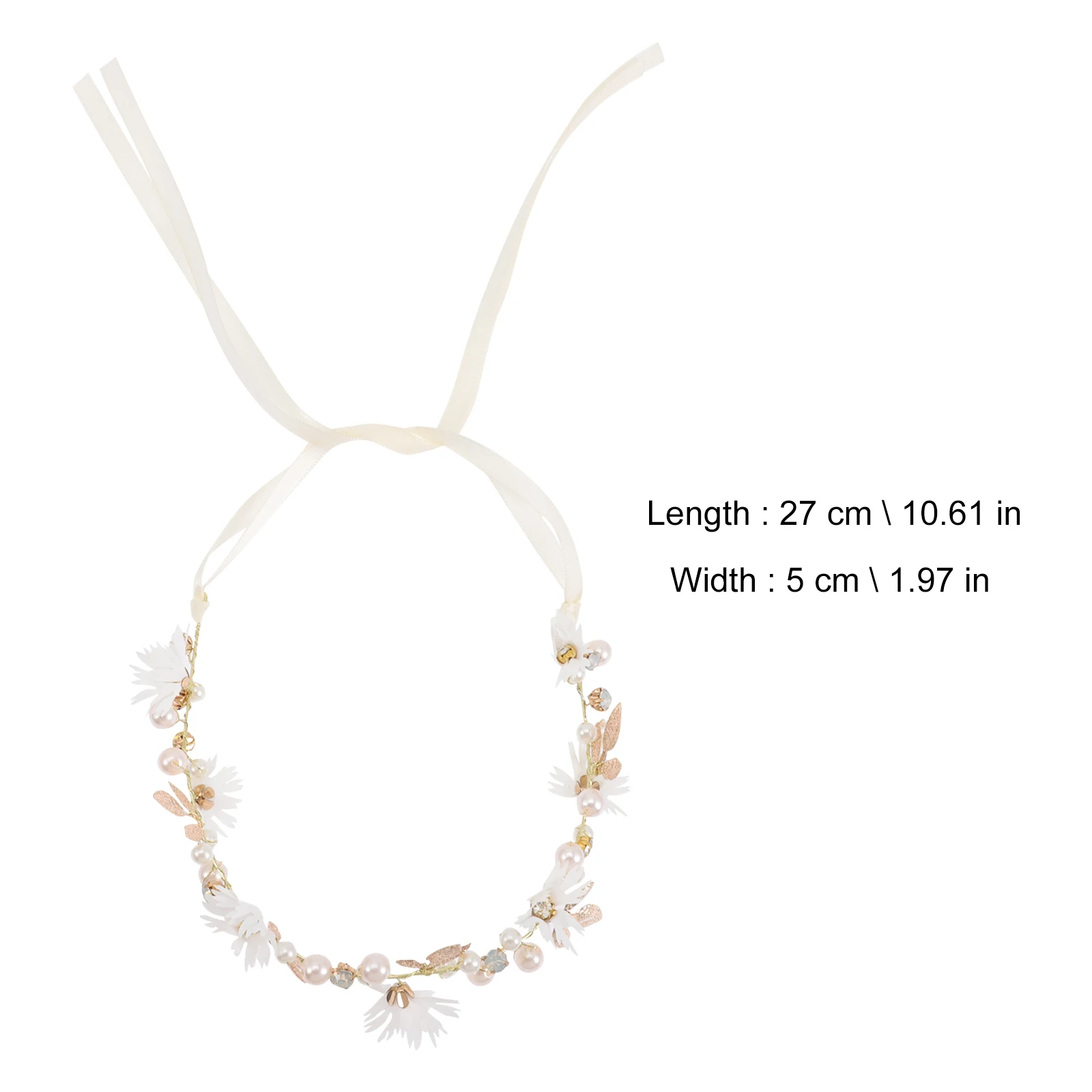 

Crystal Headb Wedding Bridal Hair Accessories Wedding Headb Durable Practical Lightweight Portable Charm Design