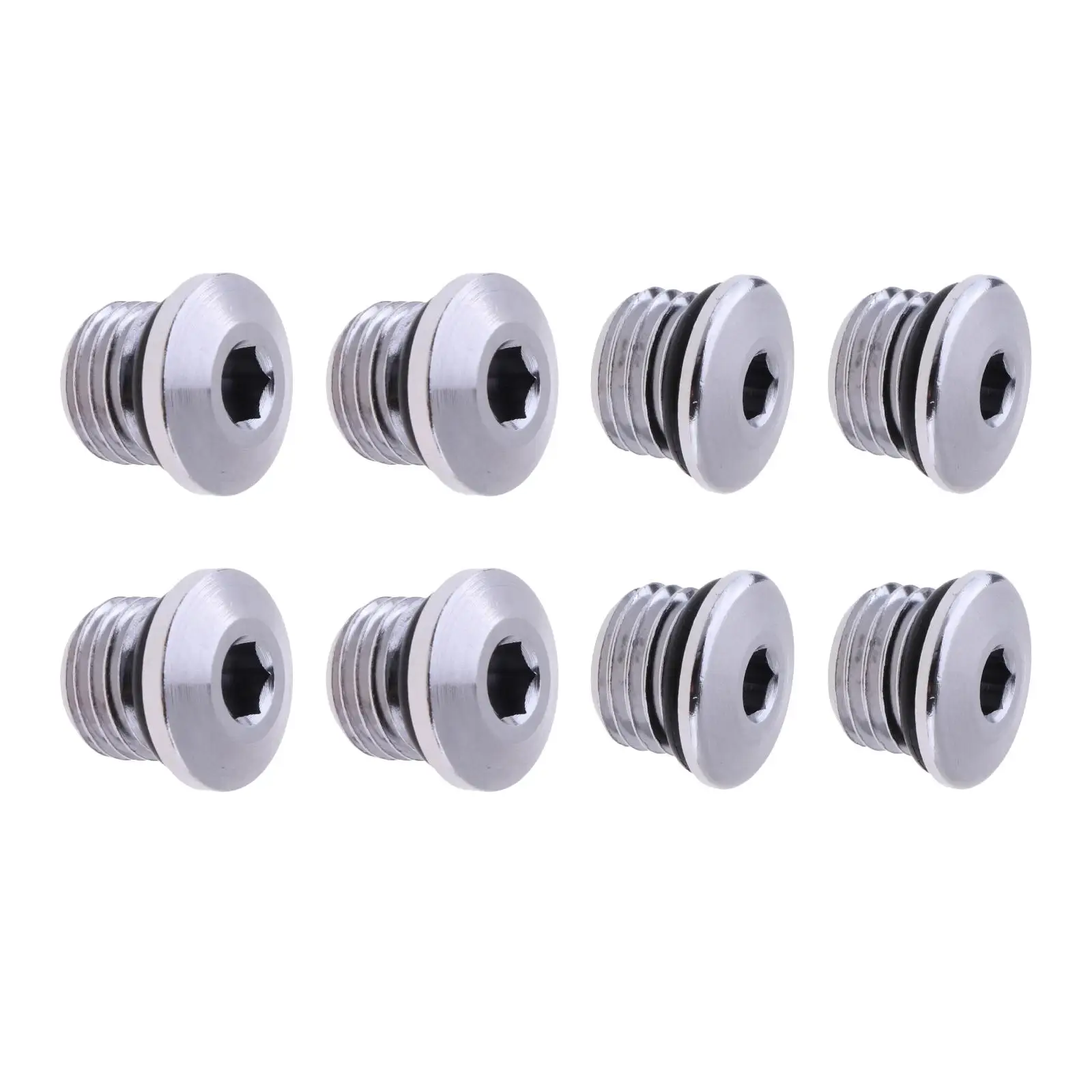 

8pcs High Strength Dive Regulator Plug Diving Low Pressure Plugs Adjuster