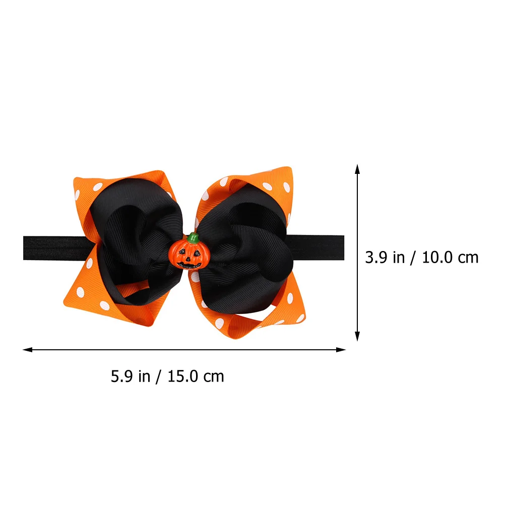 

2Pcs Halloween Baby Headband Lovely Elastic Infant Hairbands Headdress for Festival and Holiday Halloween Baby Headband
