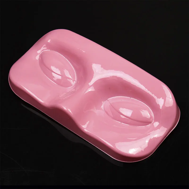 10 pezzi porta vassoi per ciglia forma del viso scatola per imballaggio ciglia finte custodia per ciglia strumento per trucco