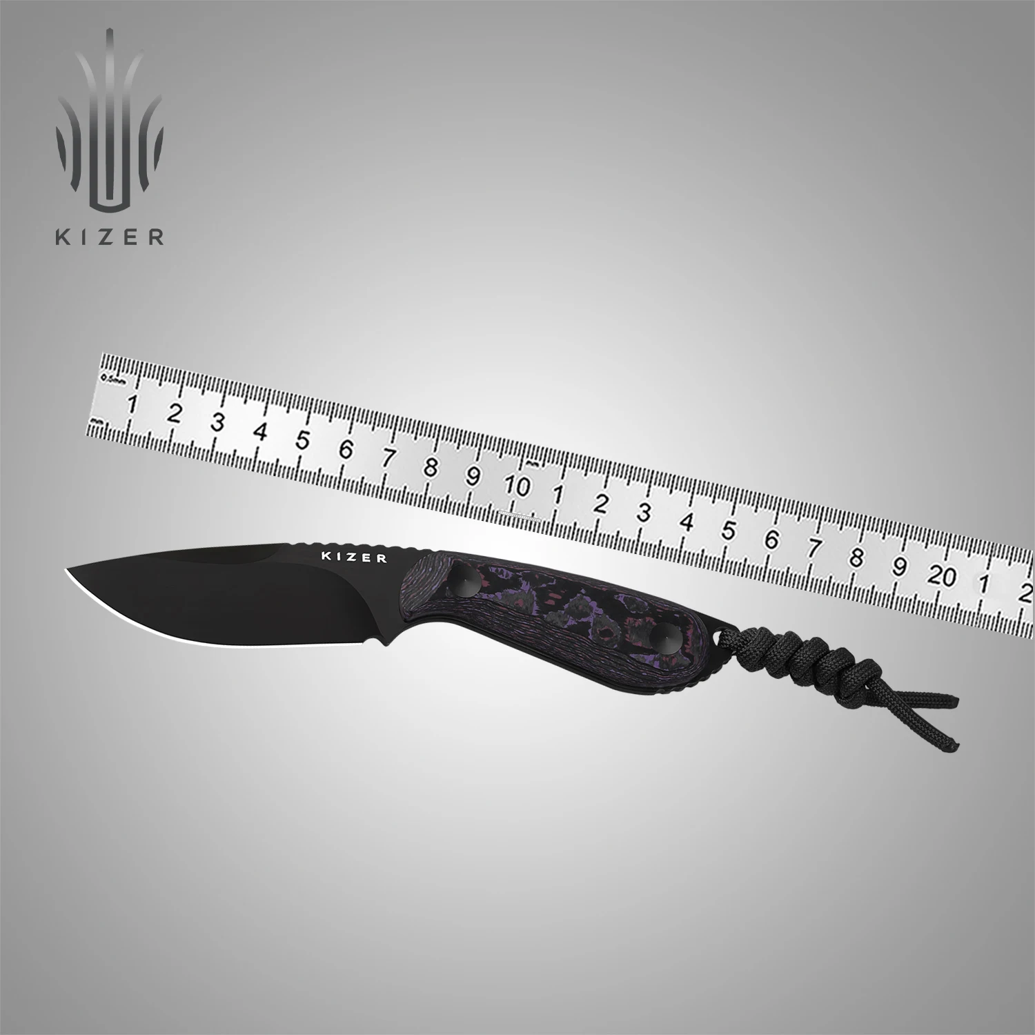 

Kizer EDC Fixed Blade Knife 1081A9/1081A10 BUDDY M390/4V Steel Blade Fat Carbon Handle Survival Pocket Hunting Knives 2025 New