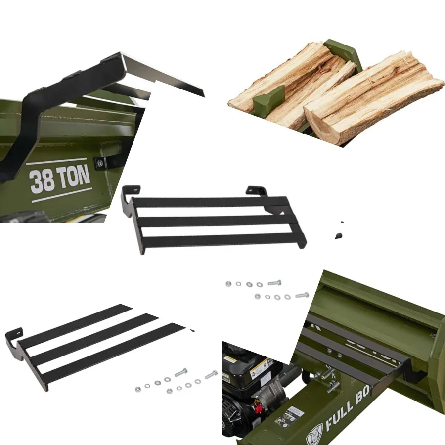 

Log Catcher for Log Splitter: Heavy-Duty Steel Black Prevents Log Roll-Off During Splitting