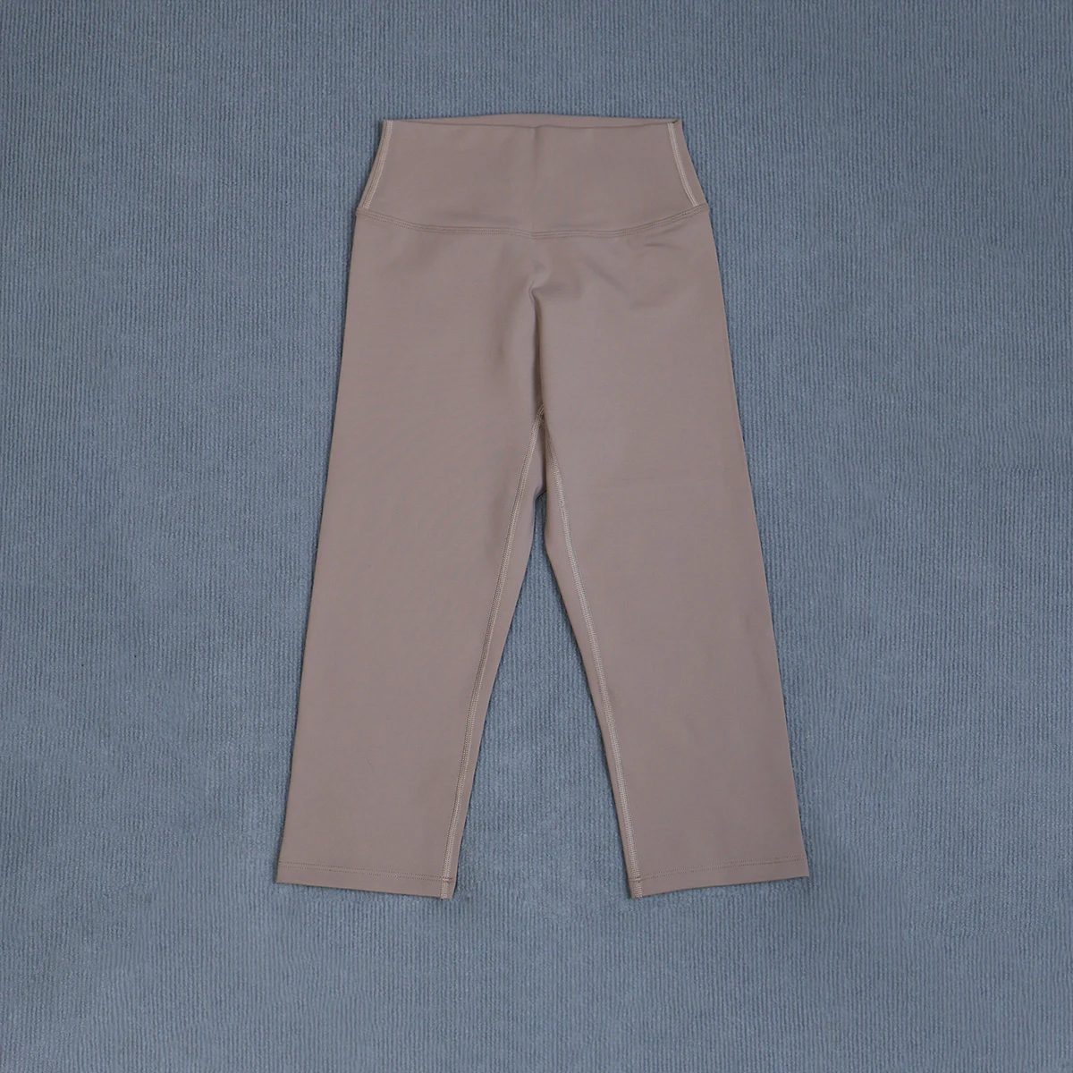 Ctenkevet 3/4-Yogahose mit hoher Taille für Damen, Sommer, Hüfthebende Capri-Leggings, Turnhose, Sportmode für Damen – Detail 19