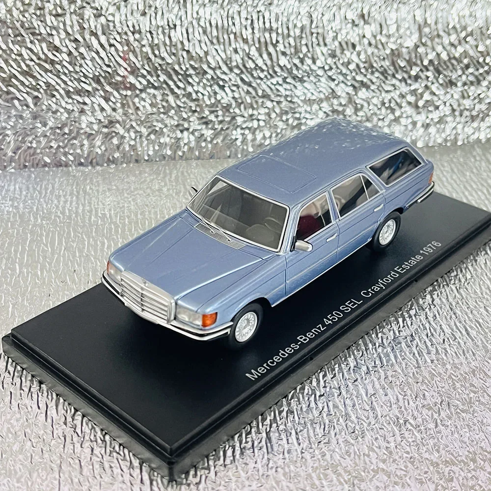 Benz 450sel Crayford 1976 Station Wagon 1:43 Scale Resin Car Model Boy Hobby Birthday Gift Scene Ornament Display