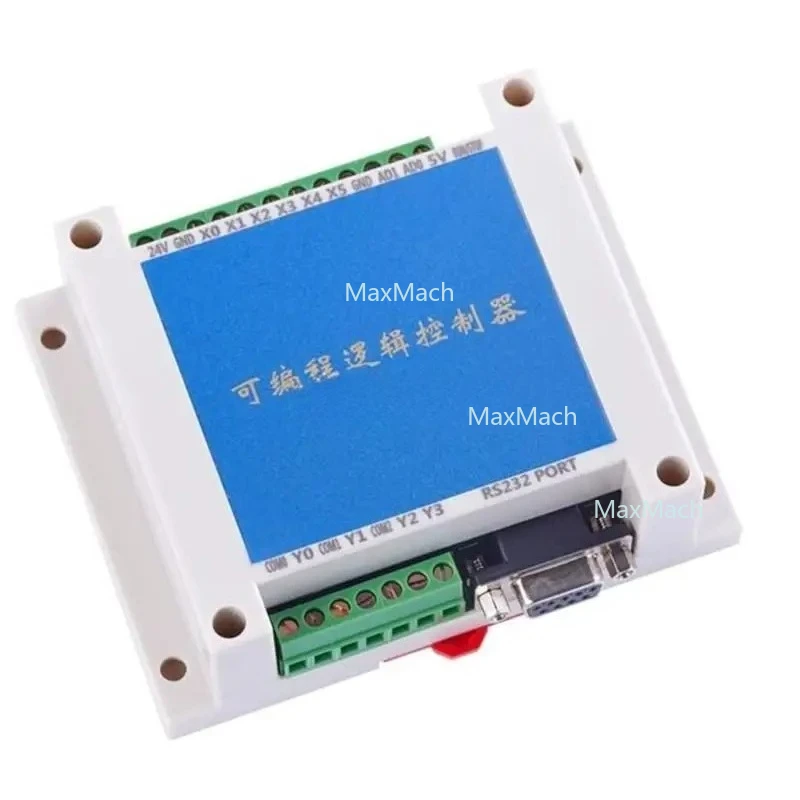 FX1N FX2N 10MR 10MT 14MR 14MT 20MRE 20MT 2AD PLC لوحة تحكم لميتسوبيشي 2AI 0-10V RS232 RS485 Modbus RTU مع حافظة