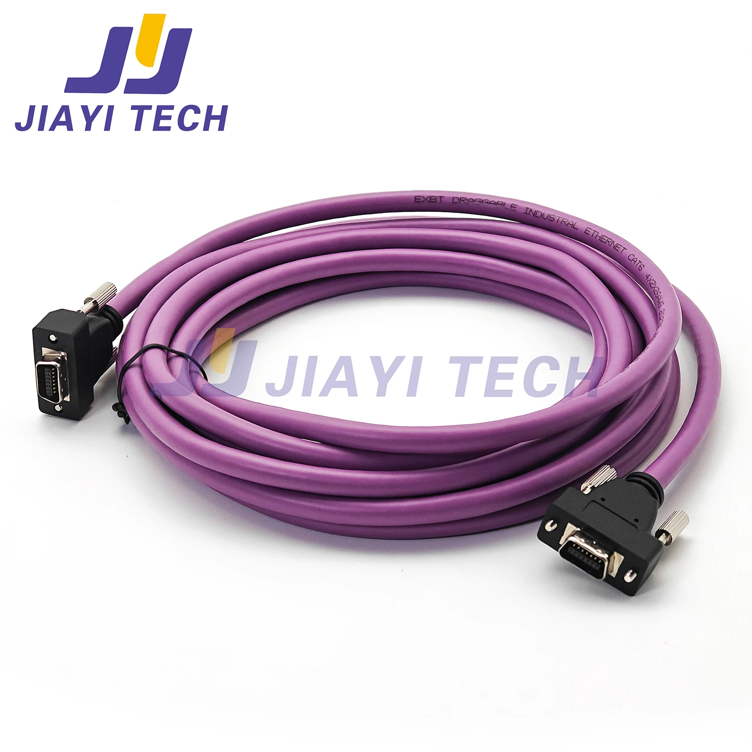 4/6/9 meters Photo machine fiber optic cable, bold printing machine motherboard data cable, purple high-density cable