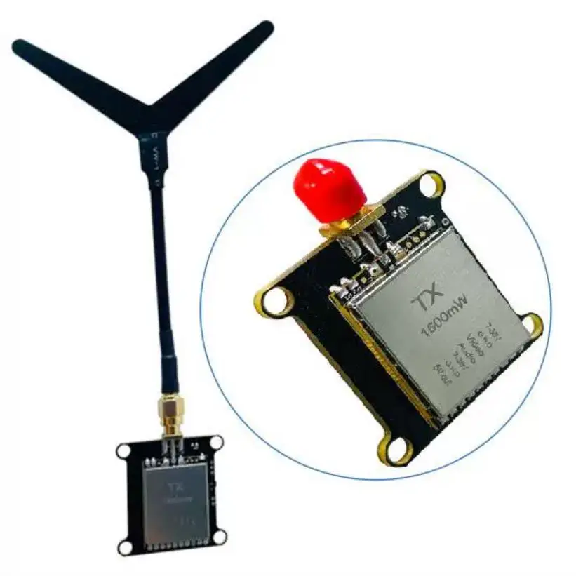 FPV 1.2G 0.1mW/25mW/200mW/1000mW 1W 8CH Transmitter TX & Receiver RX FPV Combo for RC Models Drone Quad Enhancement Booster