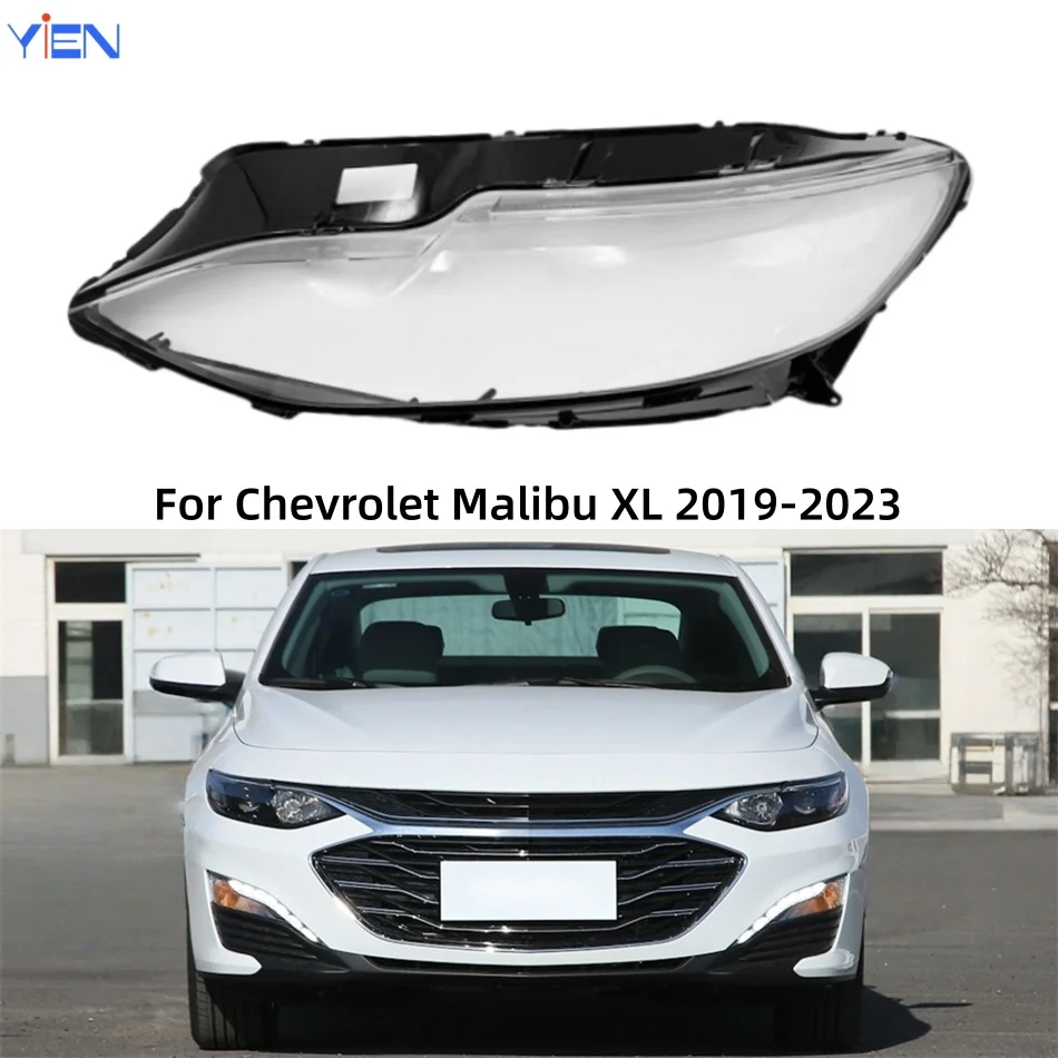 

For Chevrolet Malibu XL 2019 2020 2021 2022 2023 Accessories Car Lampshade Headlamp Car Front Headlight Lens Cover Lights Shell