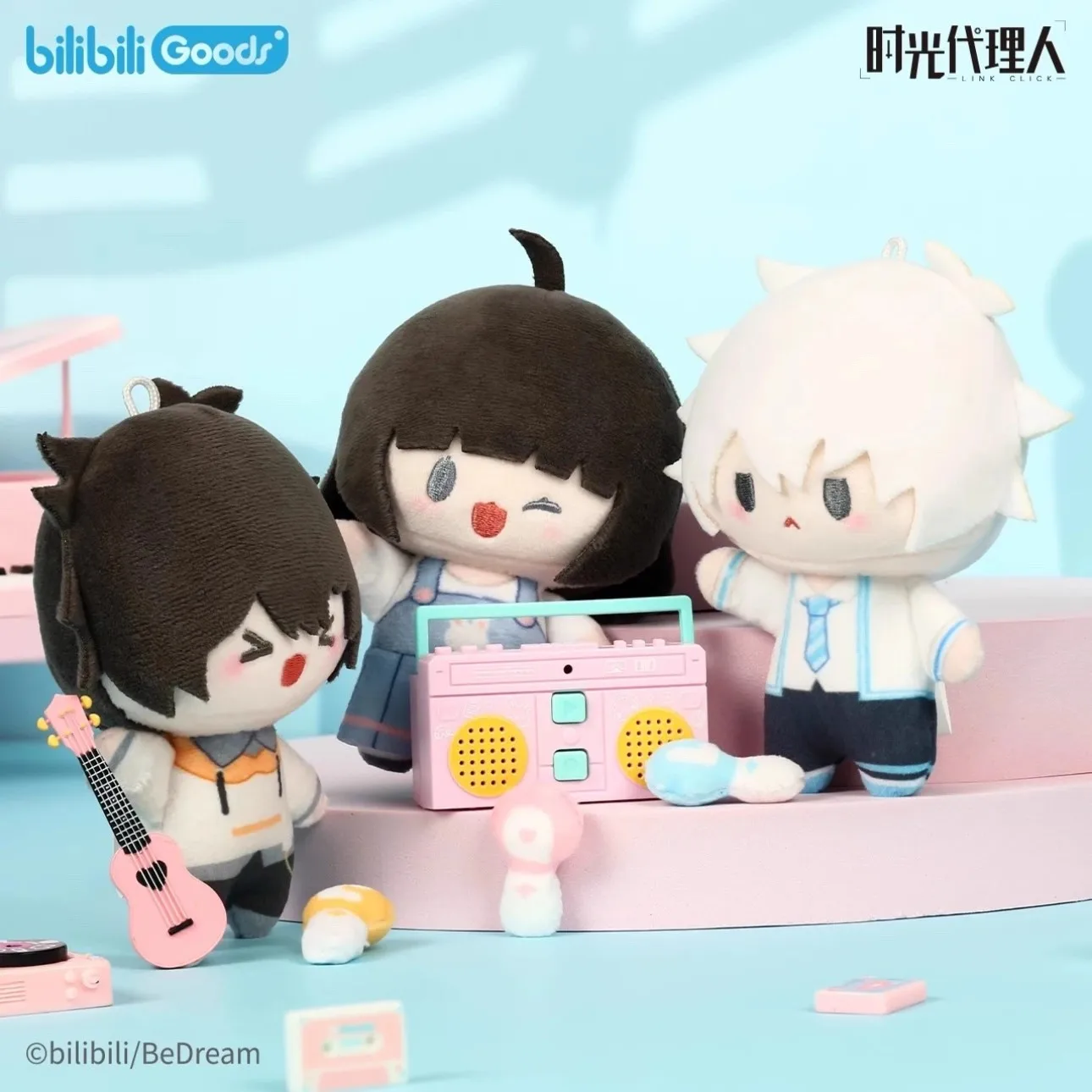 الرابط الأصلي انقر MiniQ دعم سلسلة قلادة المفاتيح صندوق أعمى لوكاس تشارلز جو الوريد تحصيل العصرية مفاجأة هدية للأطفال #3