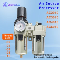 AC2010 AC3010 AC4010 AC5010 -02-03-04-06-10 D Air source treatment units pressure regulating valve filter pressure reducing oil