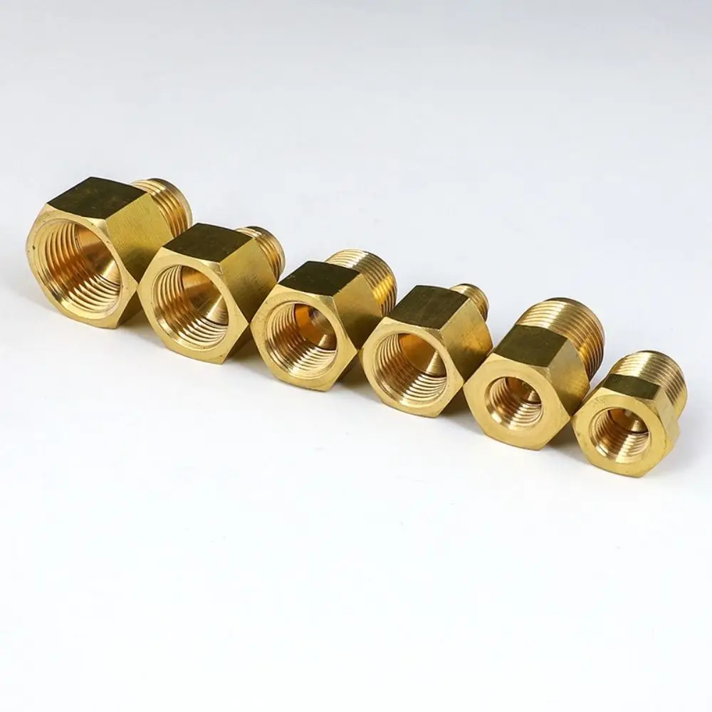 Adapeter 45-Degree SAE Brass Pipe Connector Female To Male 1/4 3/8 1/2 3/4 Inch Reducer Fitting Flare Fitting