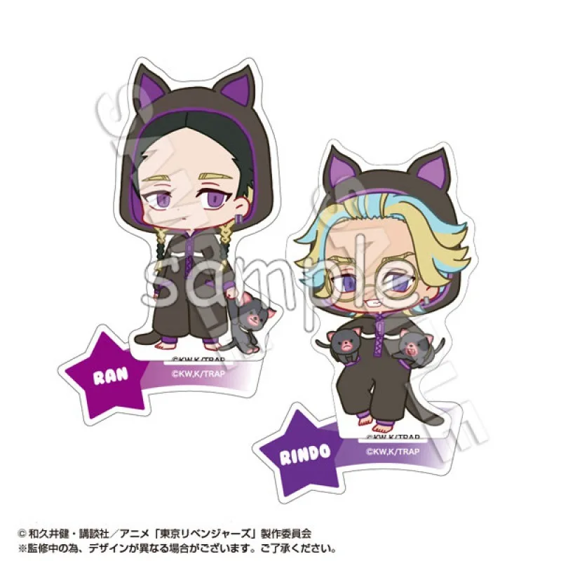 

Mini Tokyo Revengers Night Party Acg Stand Haruchiyo Sanzu Acrylic Pendant Kazutora Hanemiya Cute Accessory Ran Haitani Toys Boy