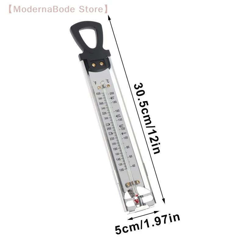 【M】Stainless Steel Kitchen Craft Probe Cooking Thermometer For Jam Sugar Candy Liquid Boiled Sugar Thermometer Tool