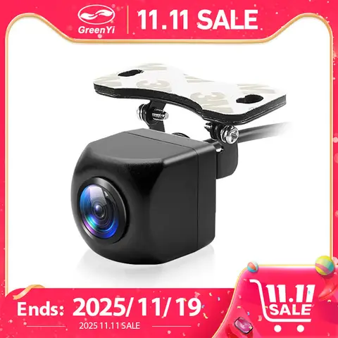GreenYi AHD 1920x1080P Car Rear View Camera - Full HD Night Vision, 170° Fisheye Lens, Vehicle Reversing Front Cam C816