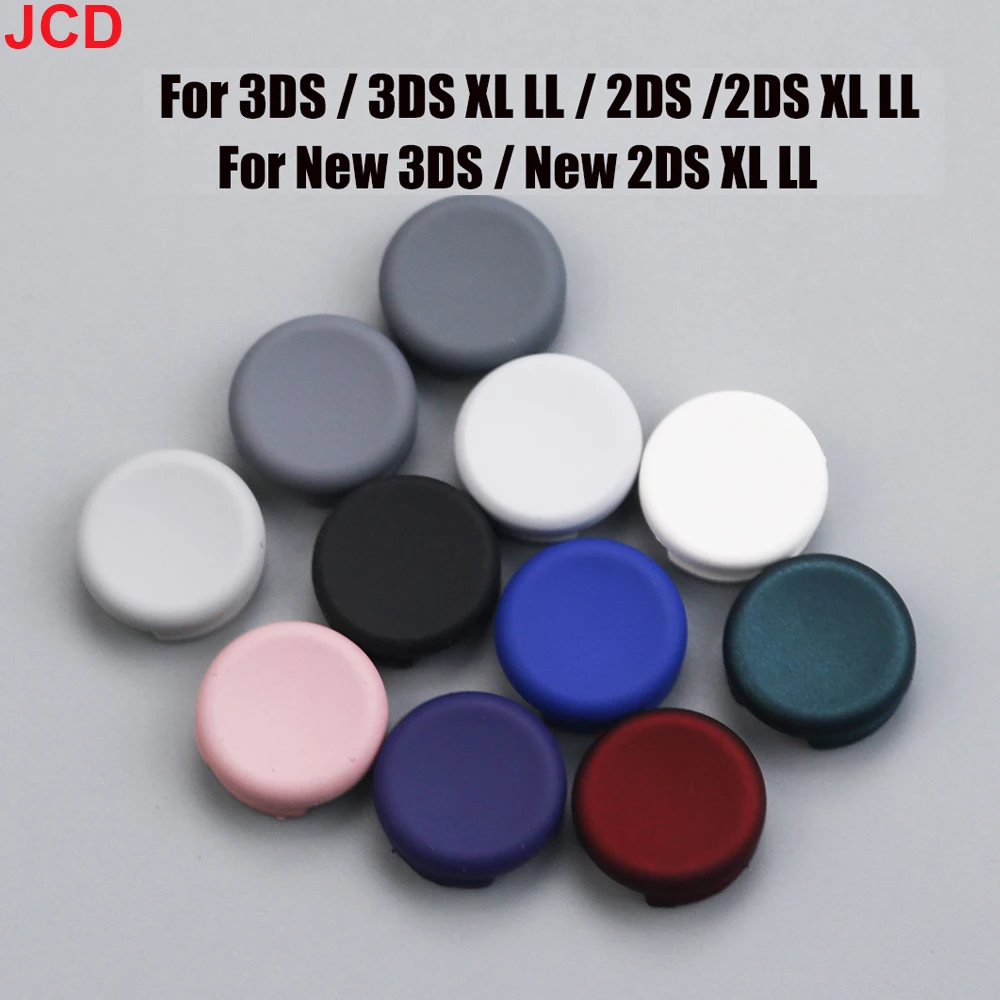 JCD 1pcs For 3DS 3DSXL 3DSLL Analog Controller Stick Cap 3D Joystick Cap For New 2DS 3DS LL XL Thumbstick Button