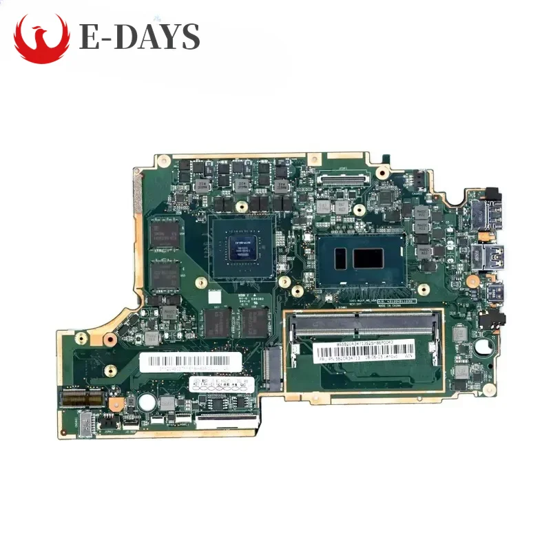 For Lenovo Ideapad 330S-15IKB Laptop Motherboard CPU SR3LA I5-8250U RAM 4G GPU GTX1050 4G FRU 5B20R34713 Mainboard Tested Ok