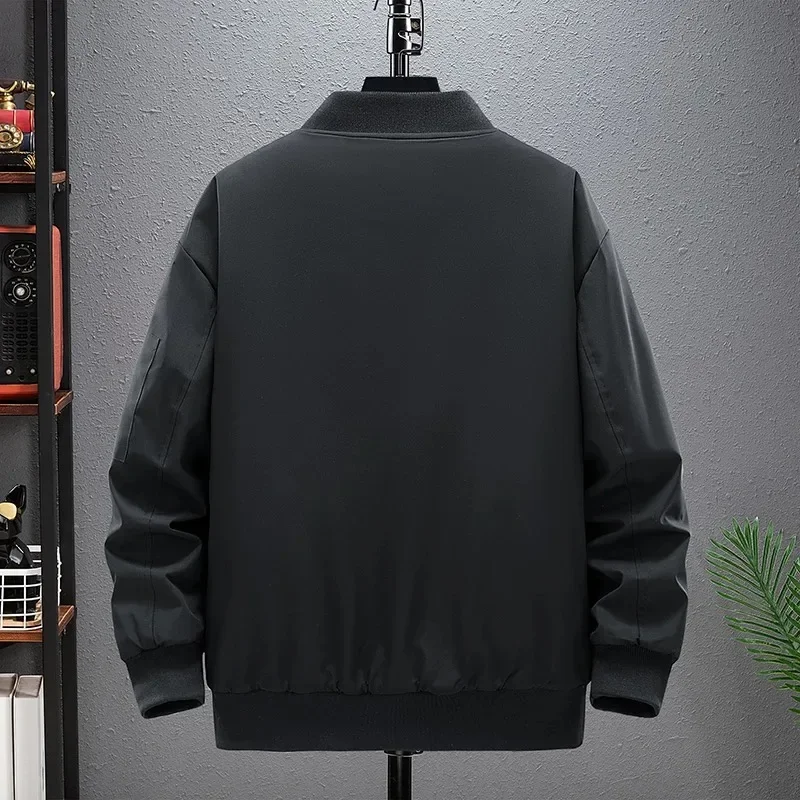 في الهواء الطلق الدراجات الستر عارضة فضفاض القطن معاطف الرجال الشتاء زائد حجم الجرافين التدفئة الرجال البيسبول طوق سترة معطف دافئ