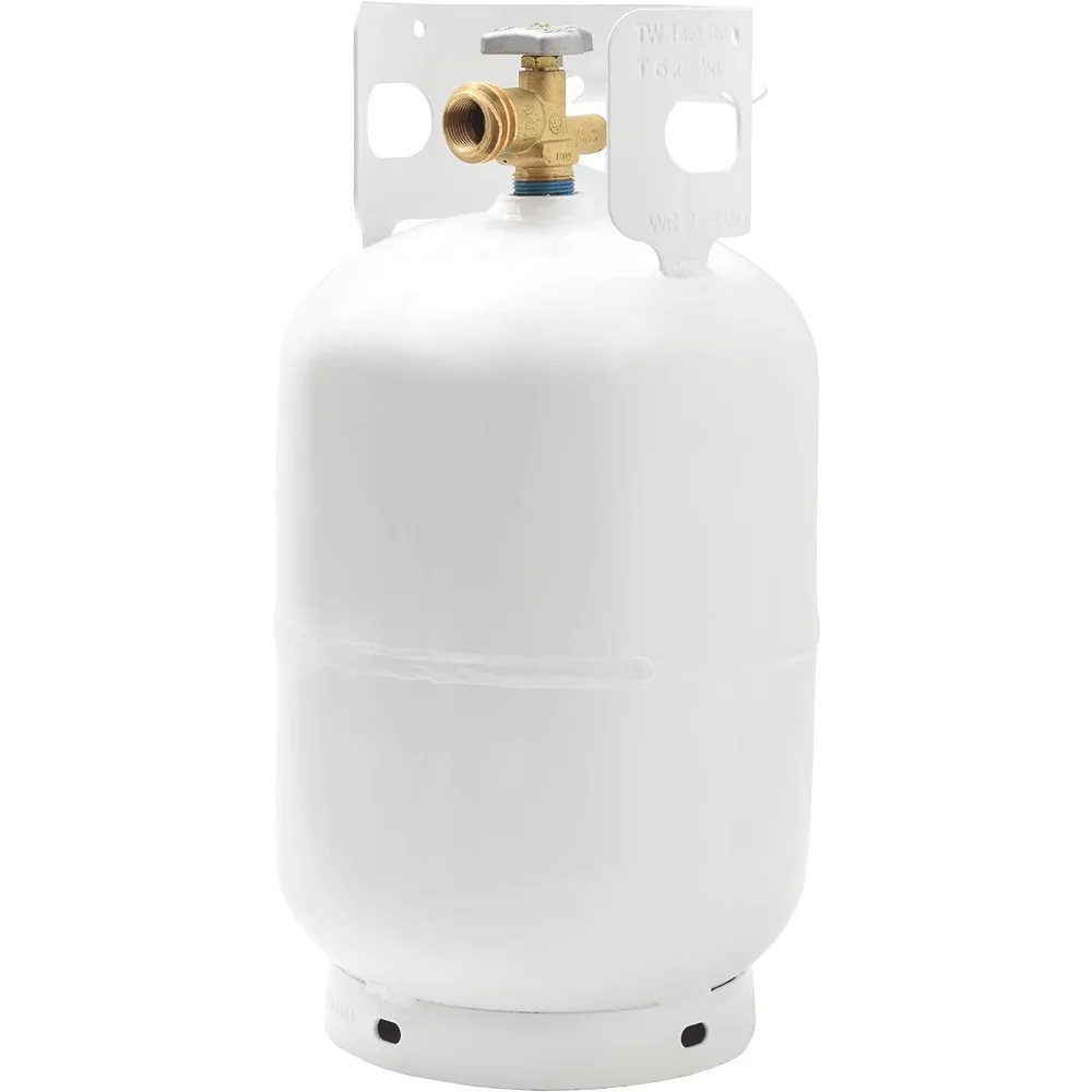 

Flame King YSN10LB 10LB Steel Propane Tank Cylinder with Type 1 Overflow Protection Device Valve, for Camping, Fire Pits, Heater