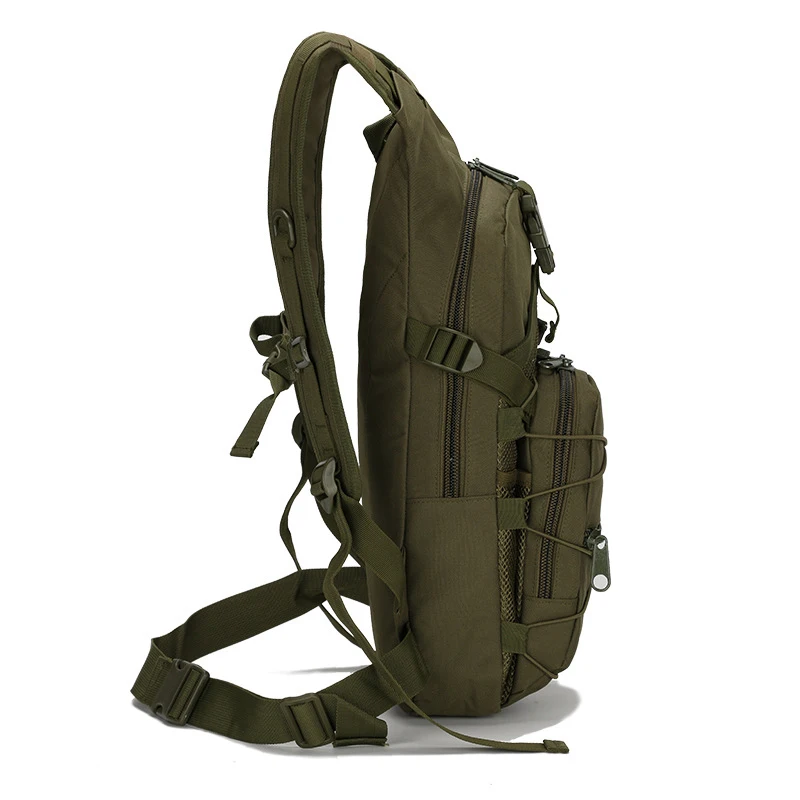 Tactical MOLLE Cycling Backpack 15L Lightweight Outdoor Hiking Daypack – Waterproof 800D Oxford, Camping Travel Rucksack view 3