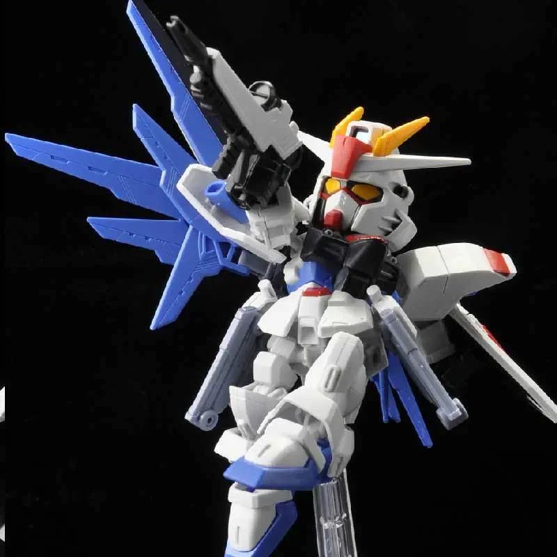 Bandai Original  SDCS UNICORN GUNBAM ZAKU Anime Action Figure Assembly Model Toys Collectible Model Ornaments Gifts For Children