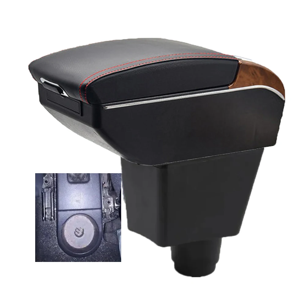 

For Dacia Dokker Armrest Box Interior Parts Car Center Console Arm Storage Elbow Rest with USB