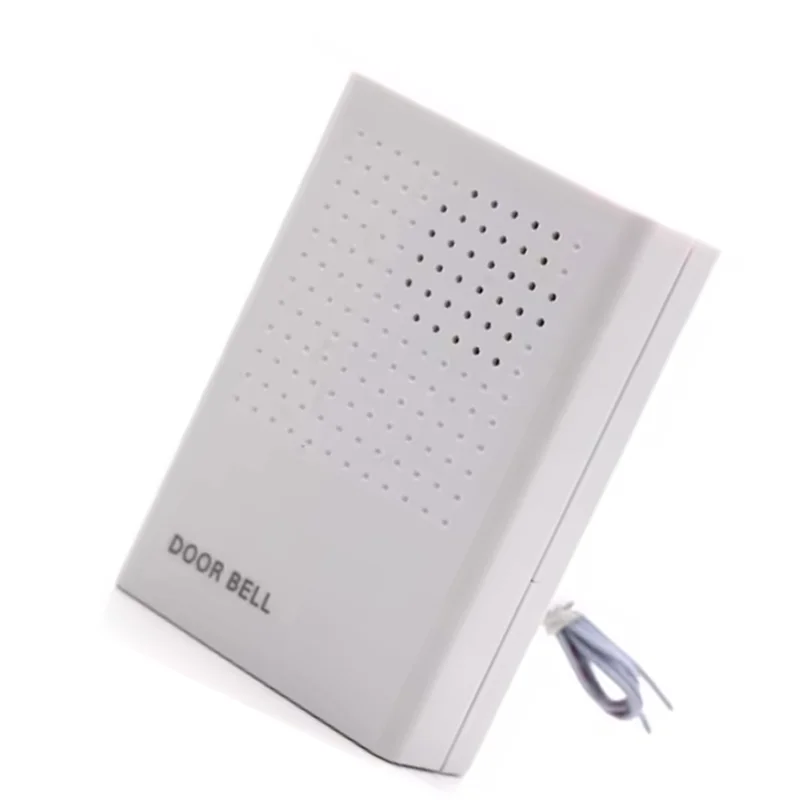 ABSQ-12V Wired Access Control Doorbell Access Control Matching No Battery Required 12V Ding-Dong Music Electronic Doorbell