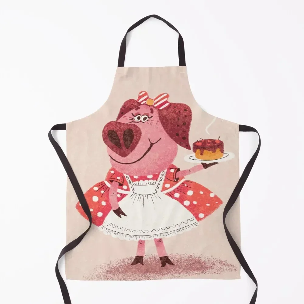 

Pig housewife Apron Home Cleaning cook wear Kitchen Accessories 2022 christmas kitchen Apron