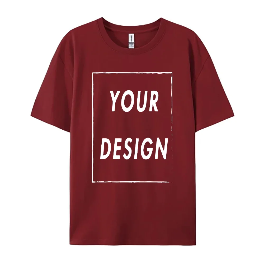 Maßgefertigte 180GSM 100% Baumwolle Unisex T-Shirts - Fügen Sie Ihr Logo/Foto/Slogan Hinzu, Mittlere Stärke für Ganzjähriges Tragen – Detail 5