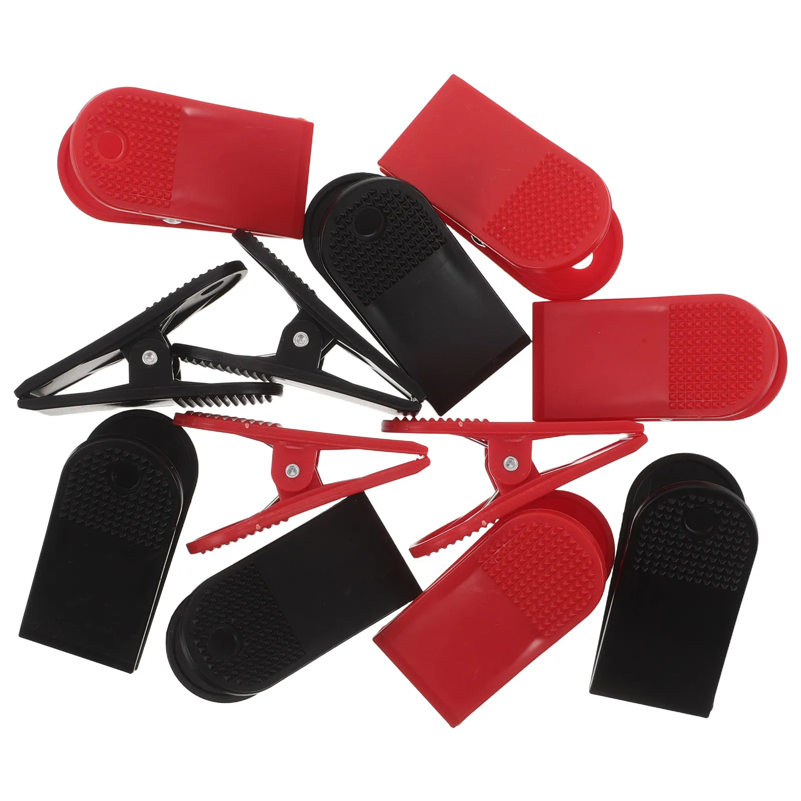 12Pcs Treadmill Safety Clip Replacement Spring Loaded Plastic Clasp Fast Emergency Stop for Home Gym Treadmill Accessories Parts