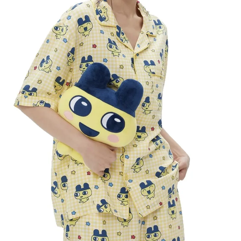 Instock TakumaUtako Randapparatuur Pyjama Pochitchi Zomer Korte Mouwen Horhotchi Japanse Katoen Furawatchi Loungewear Mamiyoshi