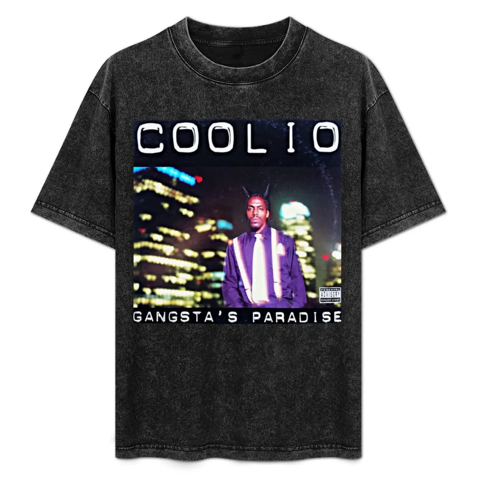 

Футболка Coolio Gangsta's Paradise, повседневная футболка для ежедневной носки