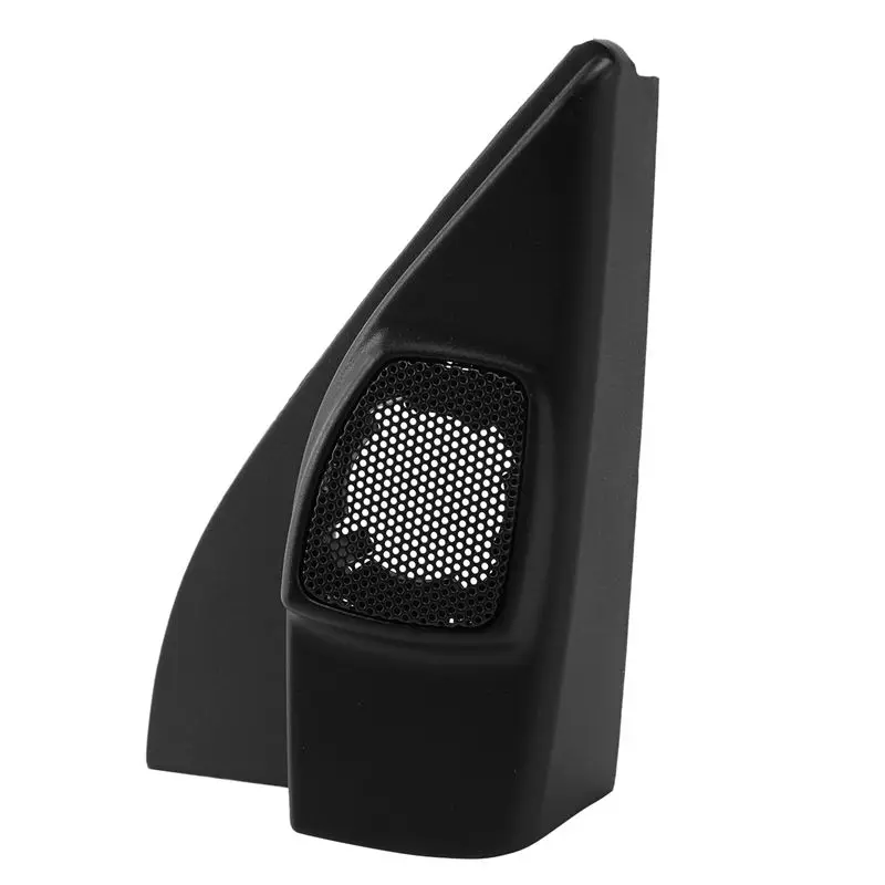 6X Car Door Panel Audio Horn Cover Tweeter Triple-Cornered Speaker Loudspeaker Cover Trim For Nissan March 2011