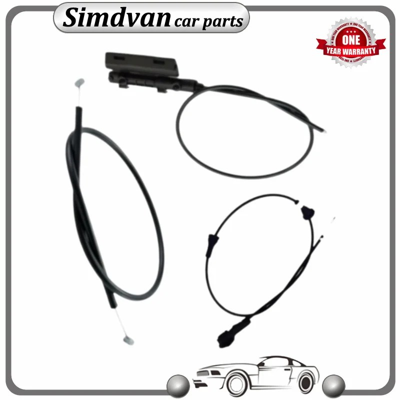 

1/3 шт. Трос открывания капота двигателя для BMW E46 320I 323I 98-05 51238208442 51238208630 51238218859 51 23 8 208 442