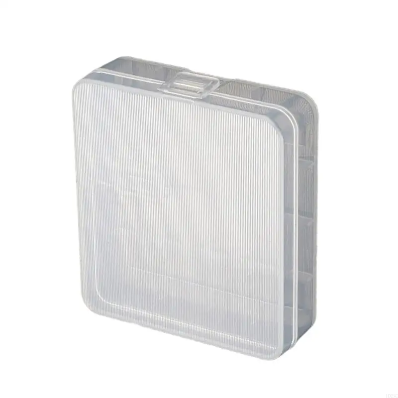 Case almacenamiento batería HX5C para contenedor baterías 18500 protege sus baterías, evita los cortocircuitos y