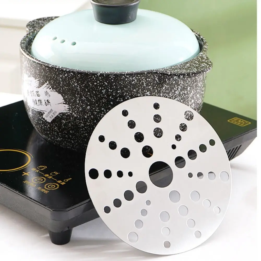 Stainless Steel Induction Cooker Heat Diffuser Saucepan Converter Tool Heat Conduction Plate Cooking Hob Cookware Parts