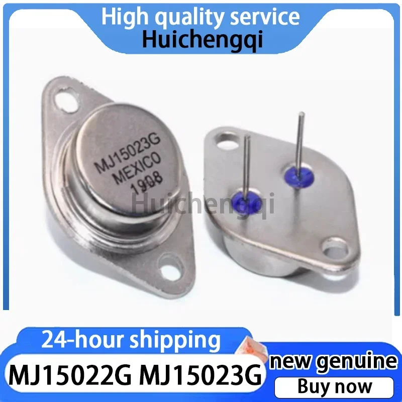 1PCS Genuine MJ15022G MJ15023G TO-204 Gold Sealed Transistor Audio Power Pair