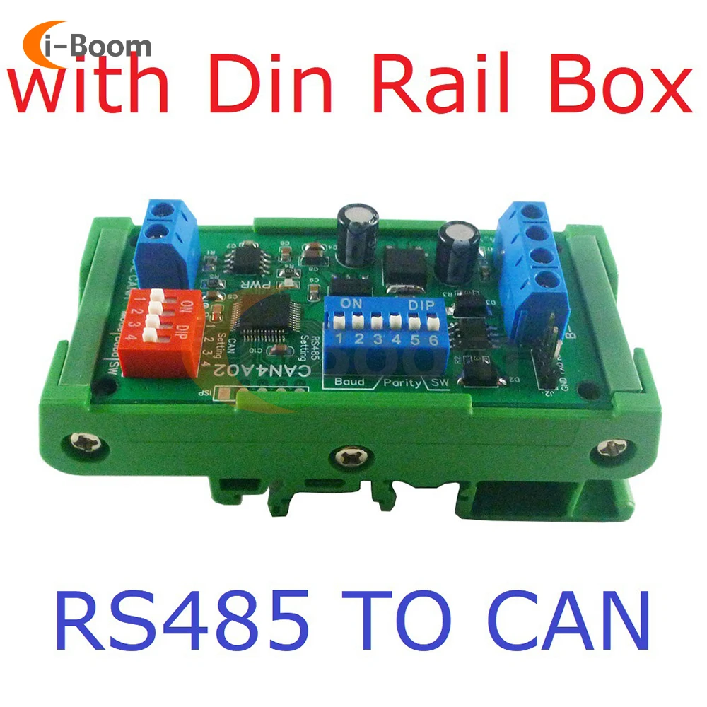 CAN to RS485 RS232 RS422 CANBUS Serial Protocol Converter Bidirectional Transparent Data Transmission Module