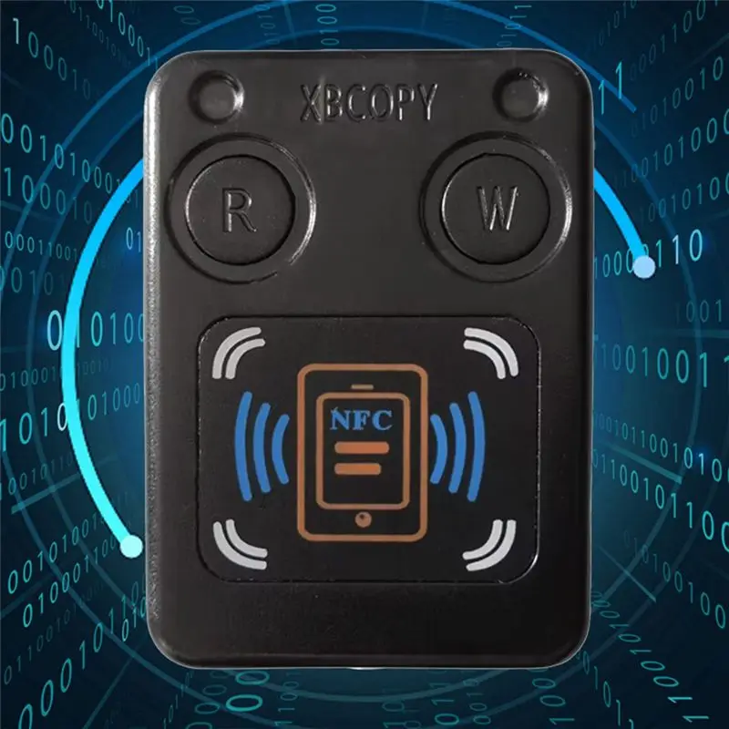 AB25- RFID Smart Chip Card Reader Copier +3XCUID Keychain IC 13.56Mhz ID 125Khz 250Khz 375Khz RFID Token Clone Duplicator
