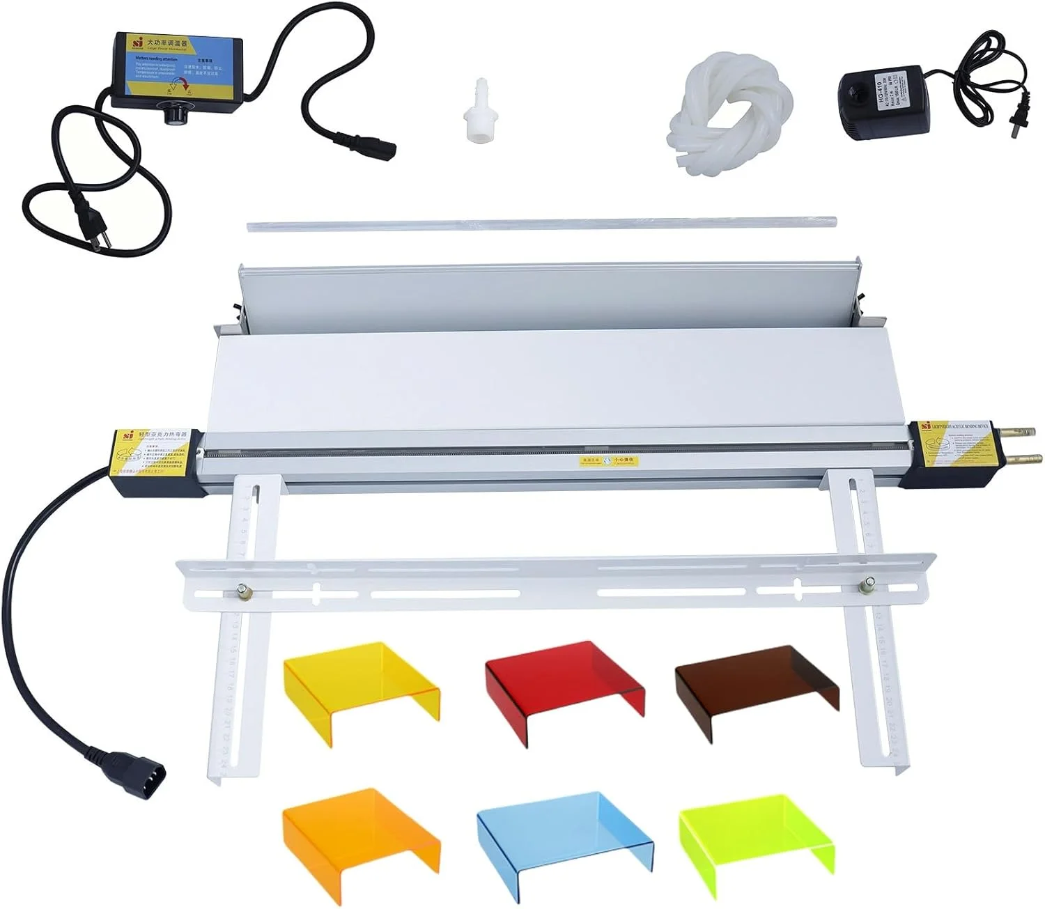 

24"(600mm) Plastic Acrylic Bending Machine, 110v Acrylic Heat Bending Machine with Bracket Angle Adjustment PVC Bender, Acrylic