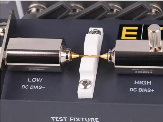 Suitable for surface mount components LCR bridge testing, capacitor inductance testing clip, top pin testing fixture SMD