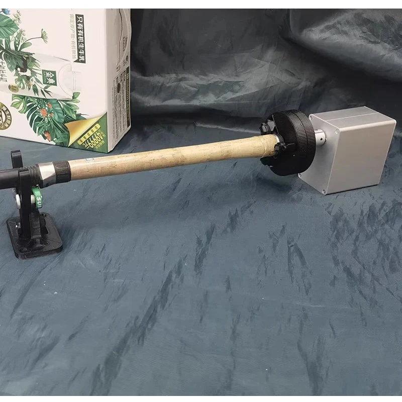 Imagem -06 - Isca Vara de Pesca Epóxi Rotating Colagem Máquina de Enrolamento 0200rpm 060rpm Electric-drive Machine 100v-220v Profissional