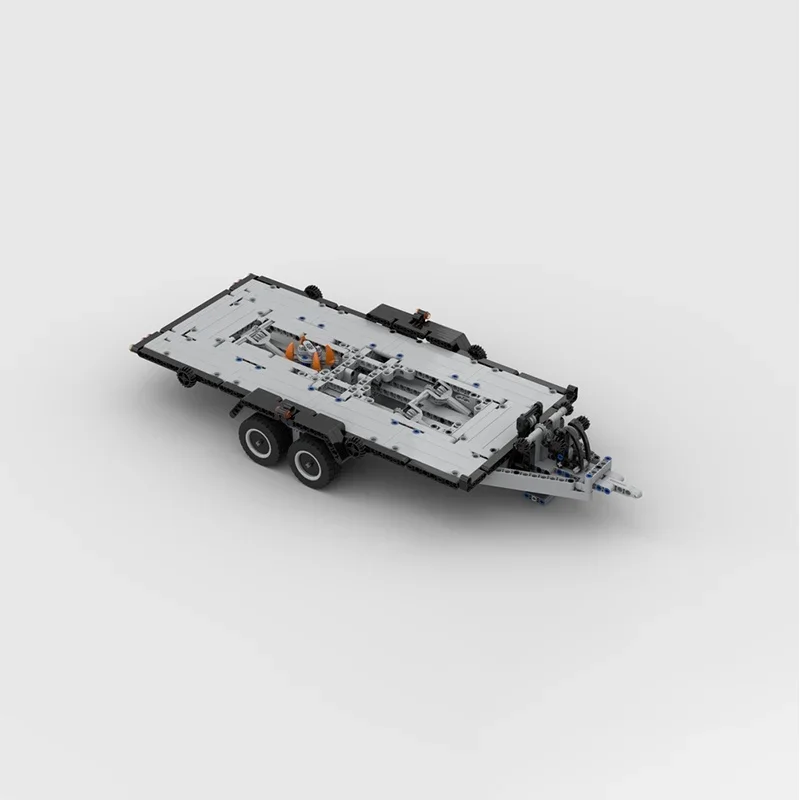535pcs MOC Car Trailer Forded Raptor The Fordt GT Model Christmas Gifts Building Toys Blocks Construction DIY Idea Kids Birthday