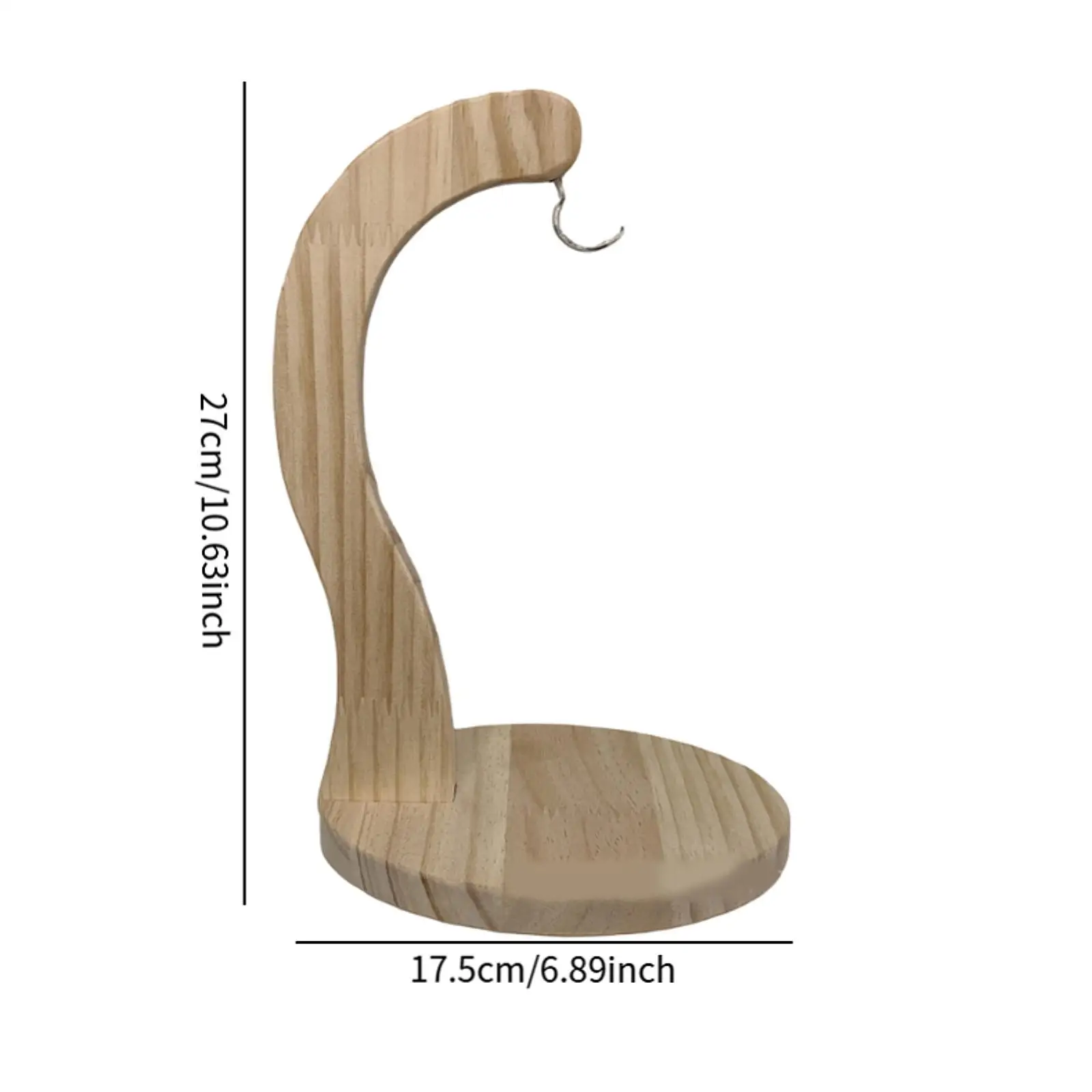 Banana Hanger Banana Display Stand,Keeps Fruits Fresh,Fruit Display with Hook Tree Stand Hook for Food Grapes Kitchen Use