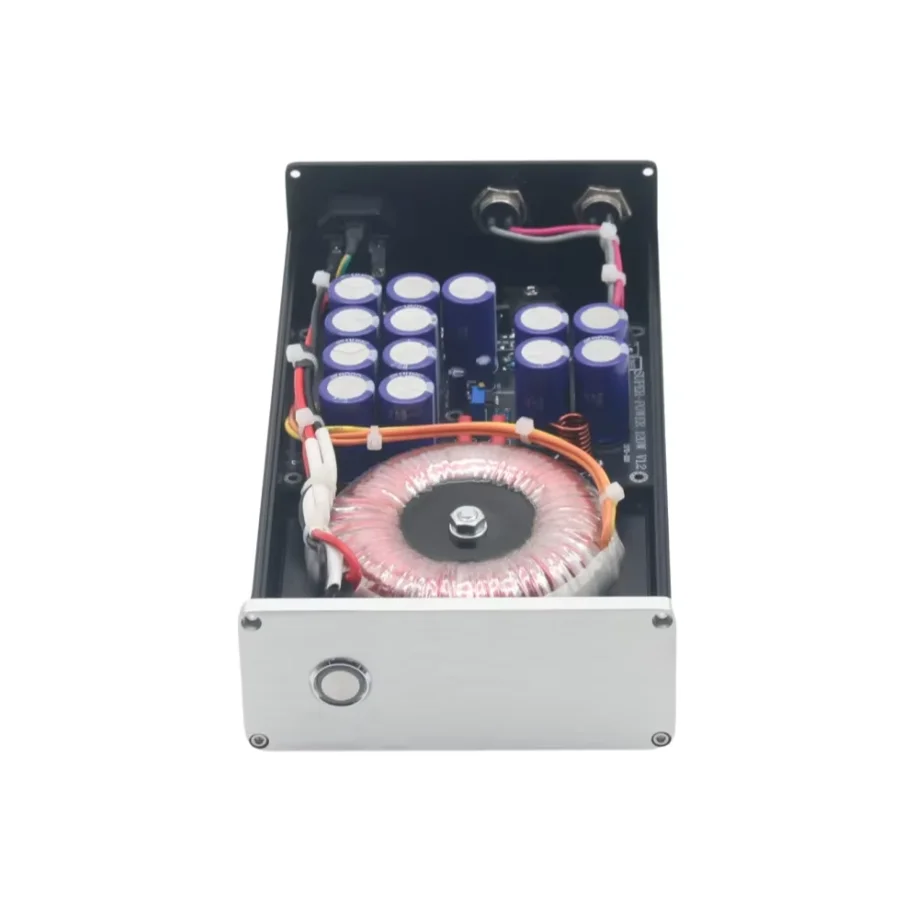 HiFi Upgraded 50W Pro Linear Regulated Power Supply 2 Ways Low Noise PSU DC12V@4A For Audio Device
