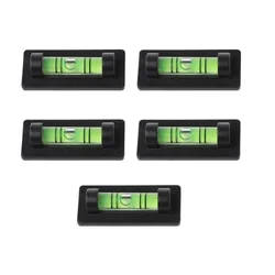 5/2Pcs Magnetic Bubble Level Liquid Level Indicator Mini Bubble With Magnetic Base For Spirit Level For Leveling Frames Tools