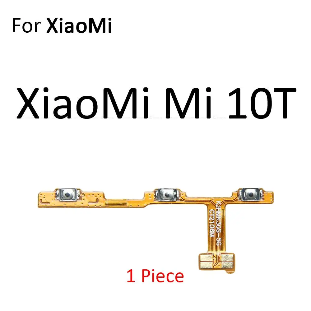 Công Tắc Bật Tắt Phím Tắt Tiếng Im Lặng Nút Âm Lượng Ruy Băng Cáp Mềm Cho XiaoMi Mi 11 Note 10 10T lite Pro Phần